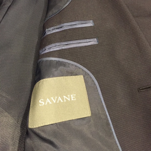 Savane Sports Jacket Dark Blue 44L - Picture 4 of 5
